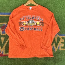 Auburn Tigers SEC Championship 2010 Football Orange Long Sleeve Shirt