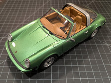 GT Spirit 1:18 scale Porsche 911 S Targa 2.7 1974 Green-Painted Panel Lines!