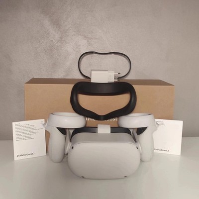 OCULUS META QUEST 2 256GB VR VIRTUAL REALITY +BOX+GADGET+HEFTE+LADEGERÄT