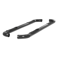 Aries 203006 3in Round Black Steel Side Truck Steps Nerf Bars Running Boards Aries 203006 3in Round Black Steel Side Truck Steps Nerf Bars Running Boards