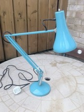 Vintage 1970’s Rare Turquoise Herbert Terry Anglepoise Lamp 70 Fully Tested, VGC