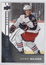 2016-17 Upper Deck Overtime Rookies Sonny Milano #57 0a4
