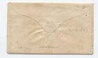 1850s Hillsboro Bridge NH stampless cover black CDS, paid 3 in circle [k.1390] — photo 2