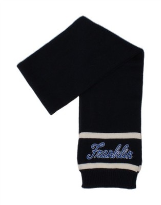 FRANKLIN MARSHALL Jungen Strick Grafik Schal One Size dunkelblau gestreift H308