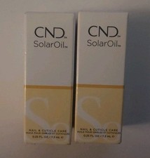 CND Solar Oil - Nail Cuticle Conditioner Buying 2 Boxes 0.5 oz Free Shipping