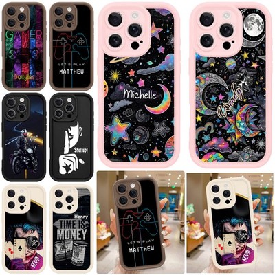 Stylish Custom For iPhone 16 17 Pro 15 Plus 13 14 12 Phone Case Drop-proof Cover