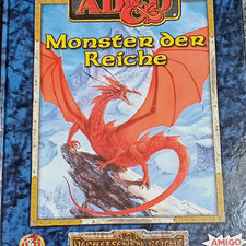 AMIGO AD&D Monster der Reiche Buch Regelwerk, mehrfarbig