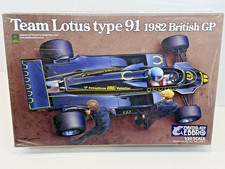 Ebbro Team Lotus Type 91 1982 British GP 1/20 Plastic Model-NEW/SEALED/USA!