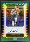 2024 Panini Luka Doncic Calligraphy Auto Autograph #CAL-LUK Mavericks