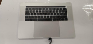 APPLE MACBOOK A1707 2017 SILBER HANDAUFLAGE UK TASTATUR MOUSEPAD (N3)