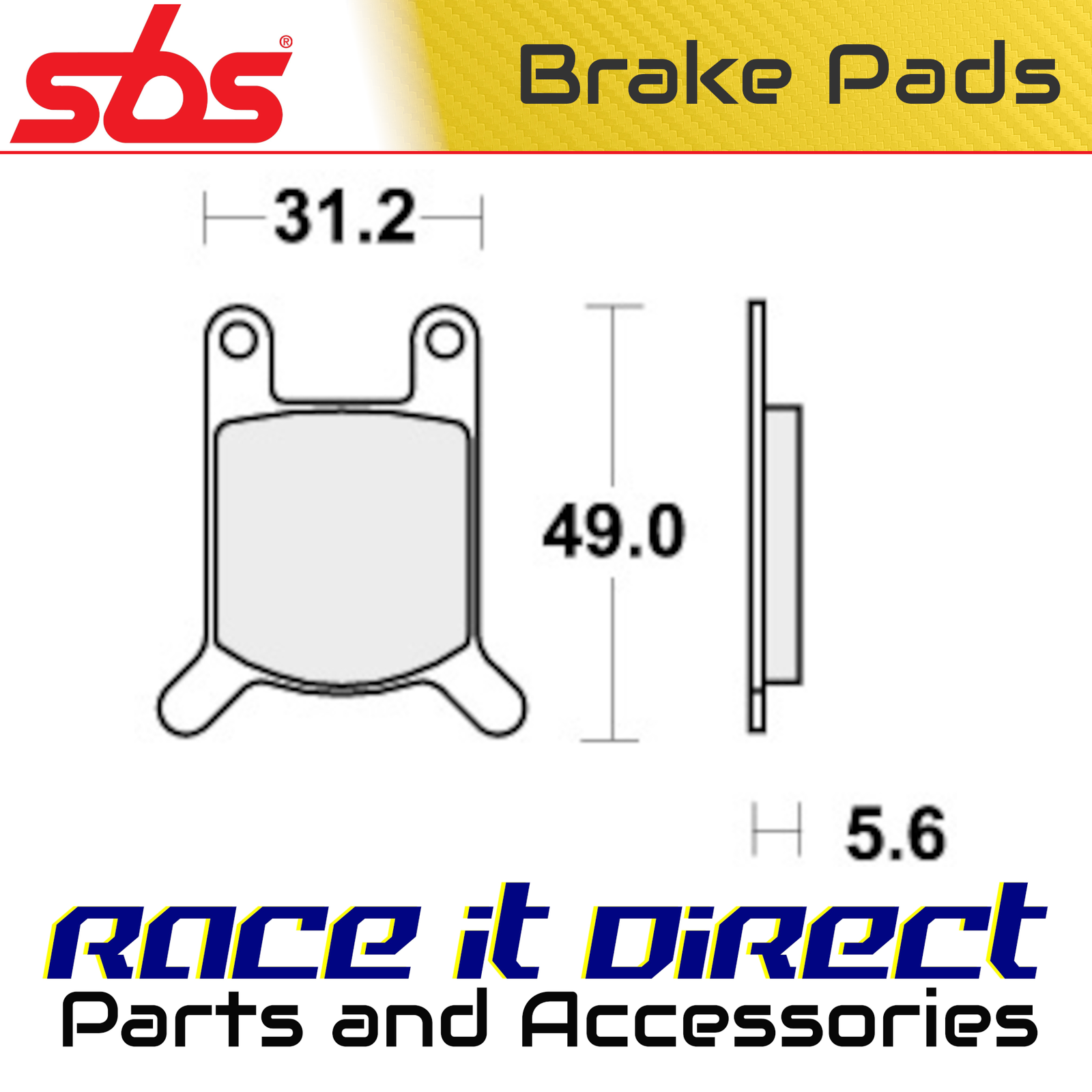 BAR Of Brake SBS p532-hf for Moto Spare Parts Accessories - Image 2