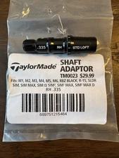 NEW Never Used TaylorMade M Series Shaft Adaptor Golfworks TM0023