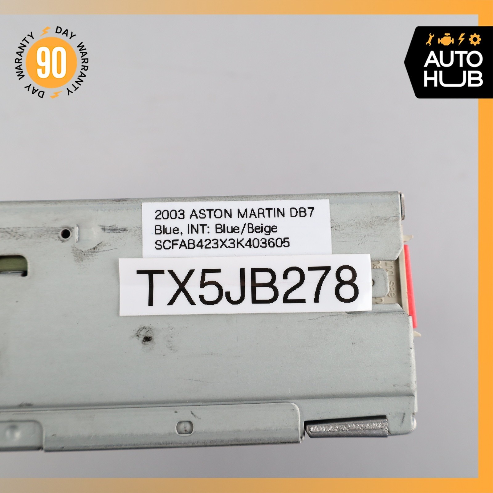 00-04 Aston Martin DB7 Vantage Becker Radio Stereo Cassette Player OEM 38k