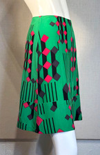 MARNI Foulard Collection Silk Knee-Length Skirt SIZE IT40 US4 S, Summer 2012