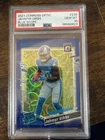 2023 Panini Donruss Optic - Rated Rookie Jahmyr Gibbs #236 Blue Scope Prizm (RC)