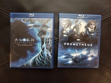 Alien Quadrilogy  Prometheus Blu-ray Lot 5 Movies Sci-Fi Ridley Scott Bundle