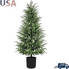 5FT Tall Artificial Norfolk Pine Tree W/ Pot Indoor Outdoor Year-Round Decor New