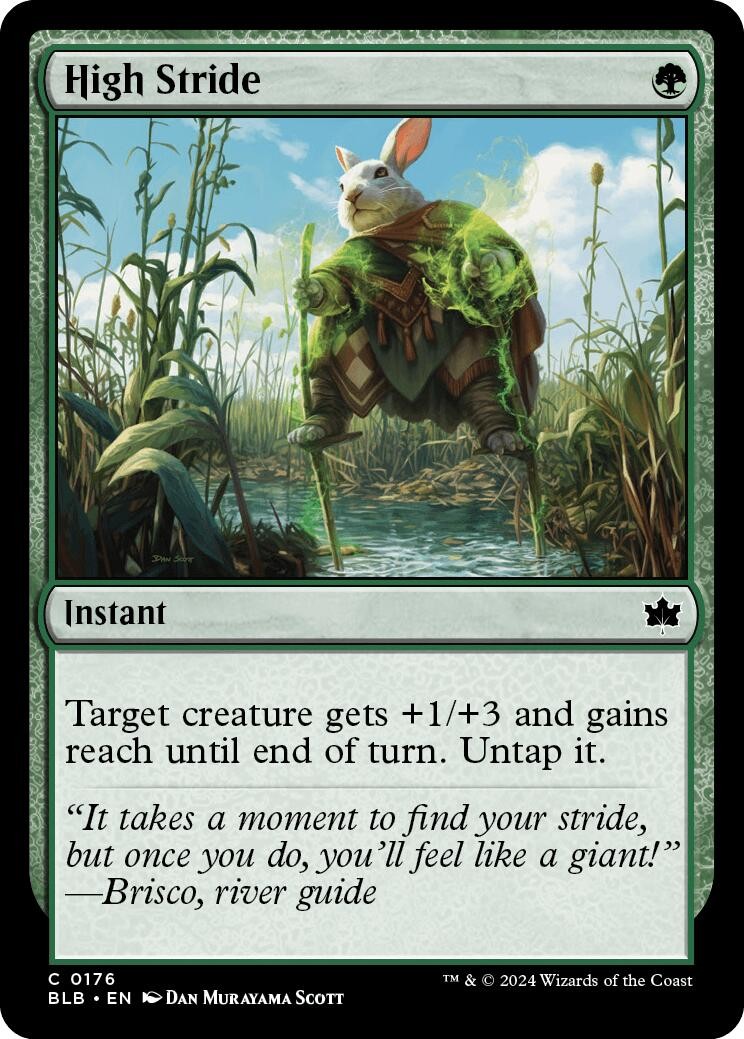 High Stride [BLB - 176] Common NM Bloomburrow