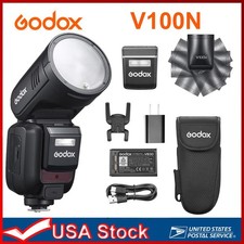 GODOX V100 N GODOX Flash for Nikon, Global Shutter,Touchscreen Control,100W TTL