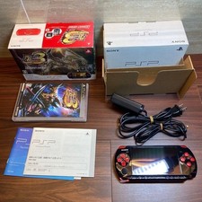 Console PSP 3000 Newbie Hunter's Pack Noir Rouge Testée Japon Monster Hunter