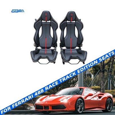 1 Pair For Ferrari SF90 488 Dry Carbon Track-themed seats+Fault Code Elimination
