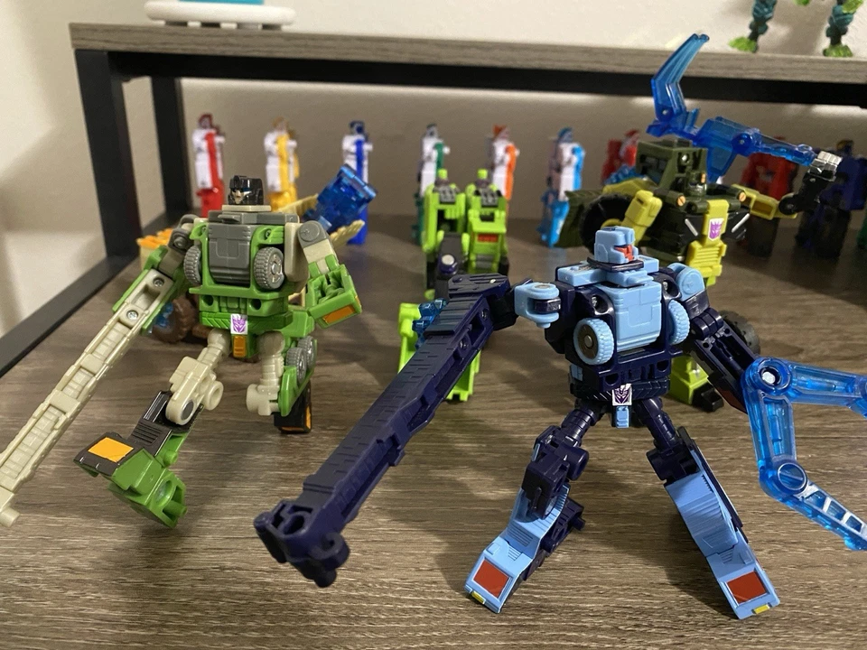 Takara Transformers Super Link EX-01 Buildron Complete Energon - Image 2 of 4