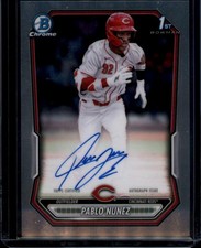 2026 Bowman Pablo Nunez Chrome Prospect Autographs Cincinnati Reds Auto