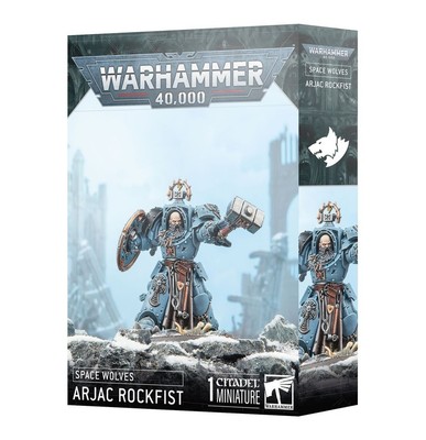 Warhammer 40K: Space Wolves: Arjac Rockfist NEU/OVP