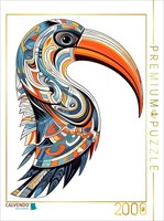 Calvendo Puzzle Pelican Tattoo Design | 2000 Pieces, Finished Size 35.4 × 26.4 I