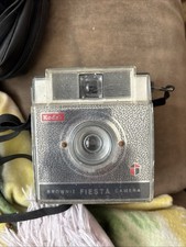 Kodak Brownie Fiesta Camera Used USA inside is CLEAN