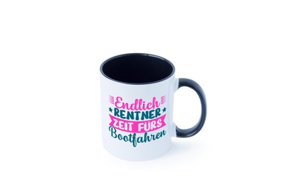 Rentner | Bootfahren | Bootsfahrer | Ruhestand Tasse - Geschenk