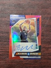 2021-22 Panini Chronicles RS Airborne Signatures Red #5 Brandon Clarke