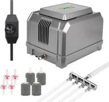 Fish Tank Air Pump,1325L H 15W Silent Aquarium Air Pump,Powerful 4 Outlets Oxyge