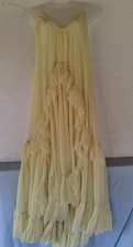 ASOS DESIGN Maxi Dress Women's Size 8 Pastel Yellow.
