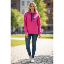 Under Armour Storm Hot Pink Hoodie Women Small Loose Fit Sweatshirt Activewear