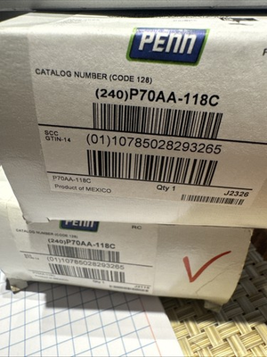 #ad #ad PENN P70AA 118C High Pressure Fan Cycling Control $76.49