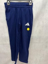Adidas x Smileyworld Joggers Kids Size 2XS Navy Blue Sweatpants Smiley Face