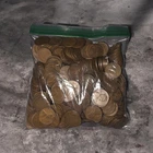 Bulk Lot of Wheat Pennies Unsearched 390
