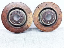 MERCEDES GLE W166 PAIR OF VENTED FRONT BRAKE DISCS DISC SET 3.0 DIESEL 2017