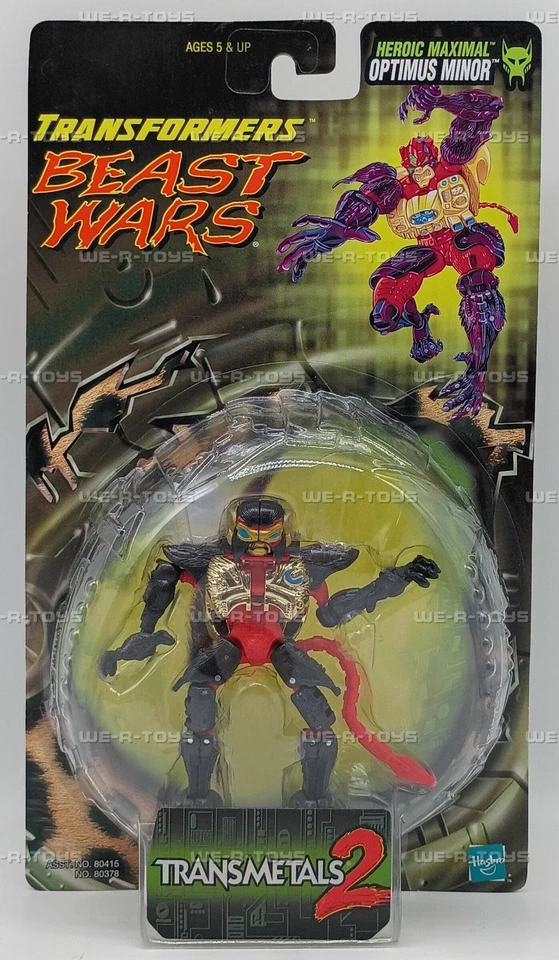 Transformers Beast Wars Transmetals 2 Heroic Maximal Optimus Minor 1998 Hasbro - Image 2 of 4