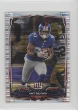 2014 Topps Chrome Mini Pulsar Refractor 83/102 Victor Cruz #60 0af