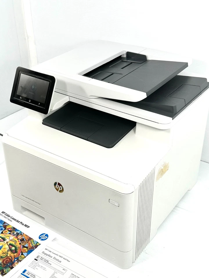 HP Color LaserJet Pro MFP M477fnw Wireless Laser Printer pg:36k, Tested VIDEO - Image 4 of 4