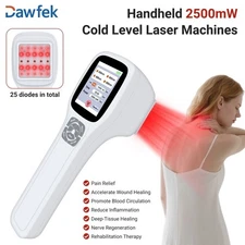 Handheld 2500mW Cold Laser Therapy Device For Human And Animals Pain Relief
