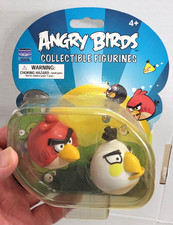 NEW Commonwealth App Toys Angry Birds Collectible Figurines RED and WHITE BIRD