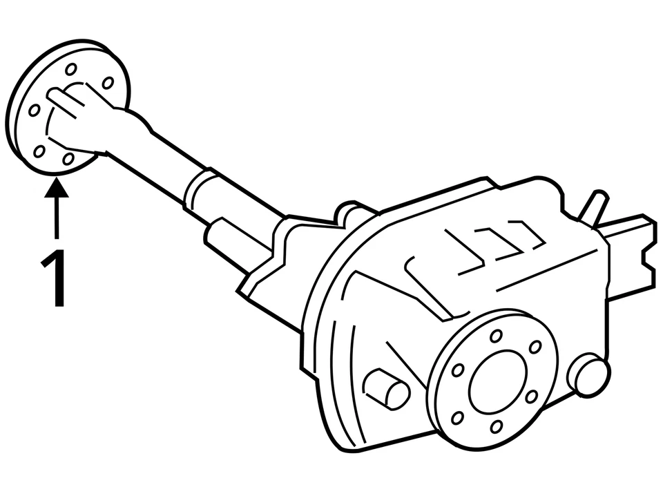 Eje delantero Carrier relación 3,23 Opt GU5 compatible con 15-20 ESCALADE 643396 Foto 4 de 4