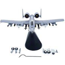 16.5cm 1/100 US A-10A Attack Plane Finished Static Alloy Model Airplane