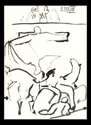 Picasso Toros y Toreros, 2.3.59 XVII (First Edition, French)