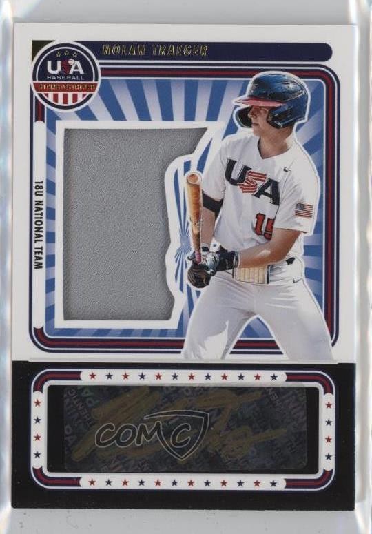 2024 Panini Stars and Stripes Black Gold 16/50 Nolan Traeger #SS-NT Auto 1i5d
