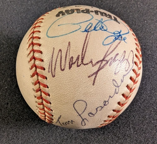 Baseball Auto Signed Pete Rose, Jackson, Winfield, Boggs, Yaz, Lasorda, More