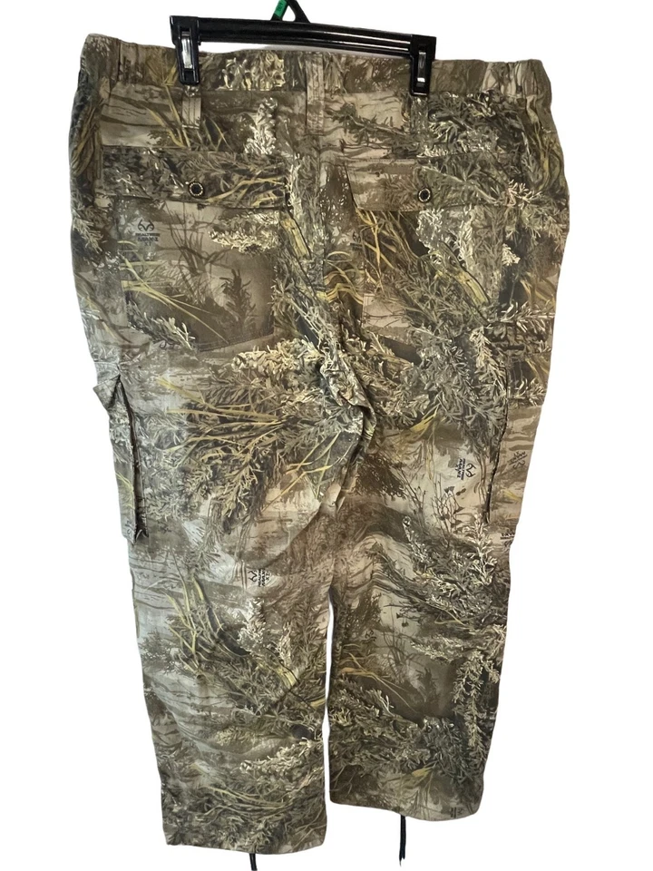 realtree max1-XT green forest Camo pants Cotton blend size 40/42 XL READ NEW - Image 2 of 4